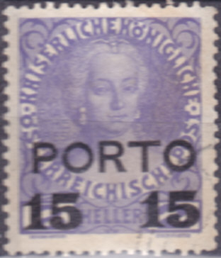 AUSTRIA - znaczek kasowany z 1916 r. X 479.