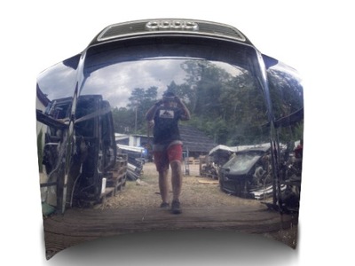 Audi a6 c5 капот перед крышка решётка радиатора фото №1