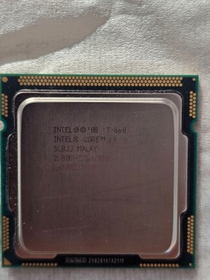 Procesor Intel i7-860 4 x 2,8 GHz gen. 1