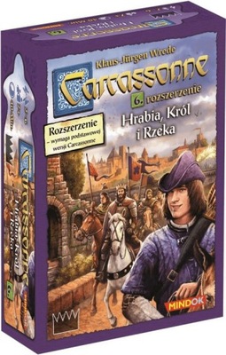 Carcassonne 6 Hrabia, król i rzeka, dodatek do gry