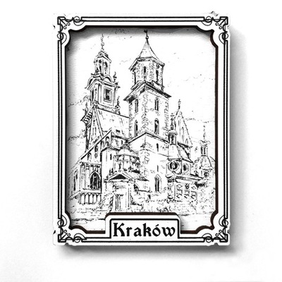 Magnes Szkic Kraków Katedra na Wawelu