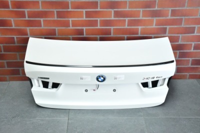 Крышка багажника задняя задняя bmw 3 g20 m-pakiet спойлер a96 mineralweiss фото №1