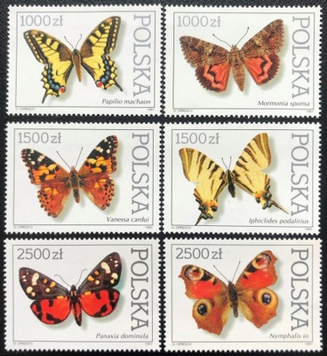 Fi 3195-00 ** 1991 - Motyle z Insytutu Zoologii