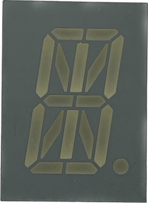 PSA08-11EWA Wyświetlacz; LCD; ALFANUMERYCZNY;