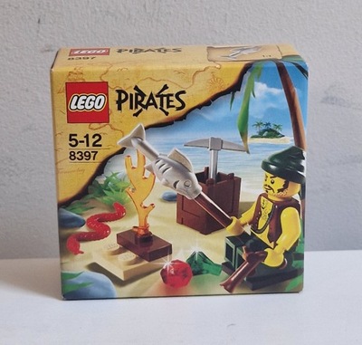 LEGO Pirates 8397 LEGO 8397 Pirates Pirat Rozbitek
