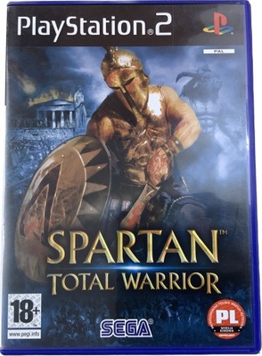 SPARTAN TOTAL WARRIOR płyta bdb+ komplet PL PS2