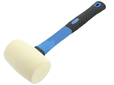 MŁOTEK GUMOWY BIAŁY JOBI 600g FIBERGLASS