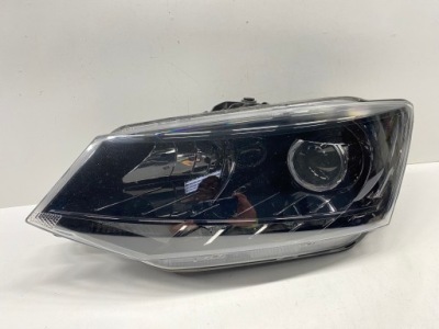 Фара перед передняя левая линза led skoda fabia 3 3 6v 6v1 2014- фото №1