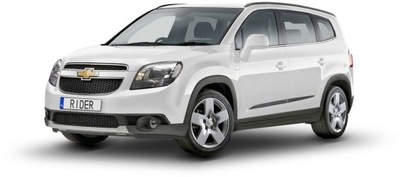 Накладки боковой chevrolet orlando, 2010-2018 фото №1