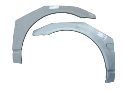 Mercedes clk 97-03 c208 ремкомплект крила задня le+pr фото №1