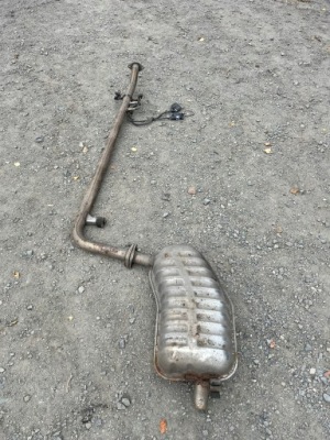 Гаситель конечный труба выхлопная hyundai i40 cw kombi 11- 1.7 crdi vfm30 фото №1