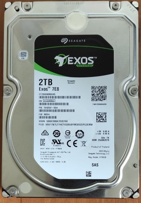 Dysk Seagate EXOS 2TB SAS ST2000NM0045