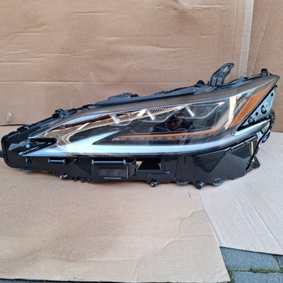 Lexus es vii 7 18- лампа ліва фара full led 3 лінзи ідеальний стан фото №1