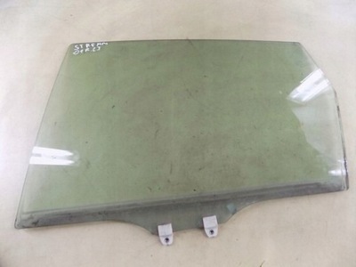 Honda stream i 00-07 скло двері лівий задня фото №1