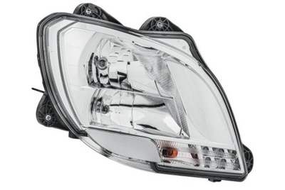 ФАРА DAF XF106 05.13- ПРАВА LED (СВІТЛОДІОД) (СВІТЛОДІОД) STEROWANY MANUALNIE.H1,H7,PY21W,LED (СВІТЛОДІОД) (СВІТЛОДІОД) HE