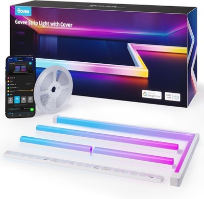 Govee H61B53D1 Taśma LED RGBIC z profilem 5m