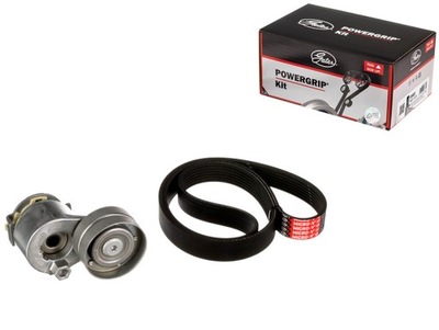 Набір ремені багаторучейкових з ролики renault grand scenic ii grand фото №1