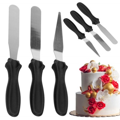 KI0099 SZPATUŁKI CUKIERNICZE 3 SZT.