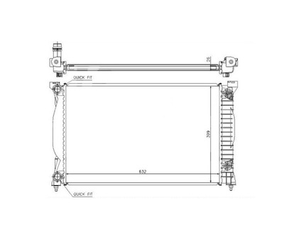 Радіатор wody 133408-2 фото №1
