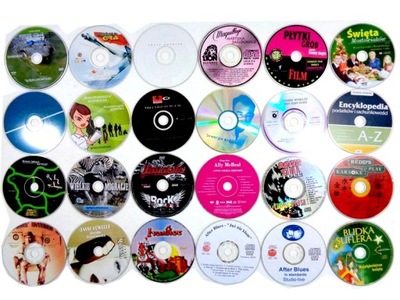 Płyty CD / DVD do dekoracji ozdobne