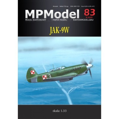 MPModel 83 - Samolot Jak-9W