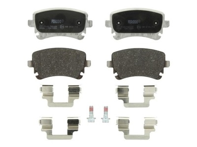 KLOCEK BRAKE SET REAR AUDI A4, A6, A6 ALLROAD, A8 BENTLEY CONTINENTAL,  