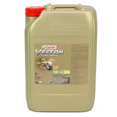 Olej silnikowy CASTROL VECTON LONG DRAIN E6/E9 20L