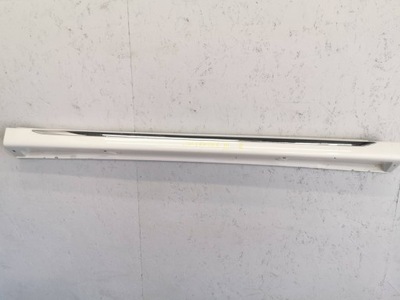 Mitsubishi outlander iii правая молдинг порог хром фото №1