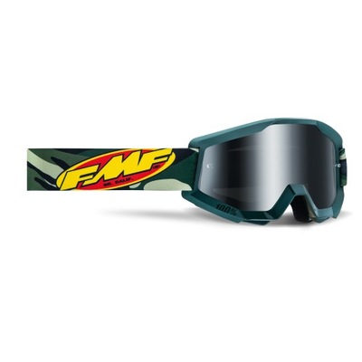 GAFAS FMF POWERCORE ASSAULT CAMO SILVER ESPEJO  