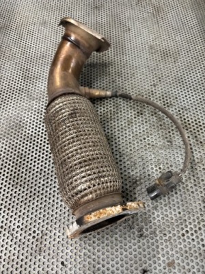 Труба выхлопная коллектор iveco daily 06- фото №1