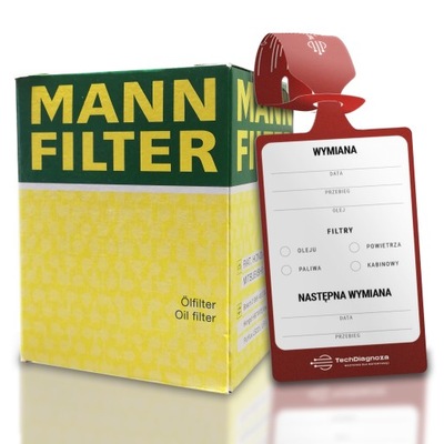 MANN FILTR OLEJU HU 831 X