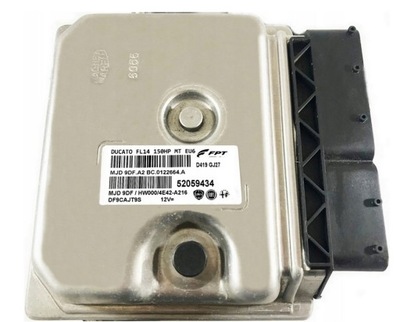 КОМПЬЮТЕР ECU DUCATO 2.3 52059434 MJD9DF.A2 IMMO OFF