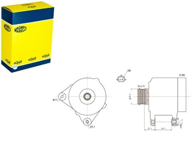 Генератор renault clio clio ii clio iii fluence grand scenic iii фото №1