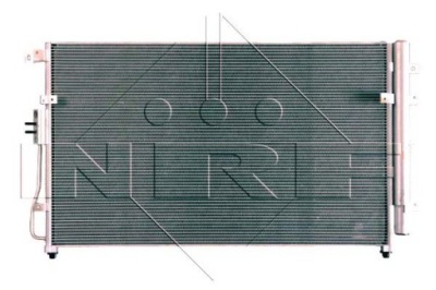 Nrf конденсатор кондиционера kia carnival 06- 2. 2d фото №1