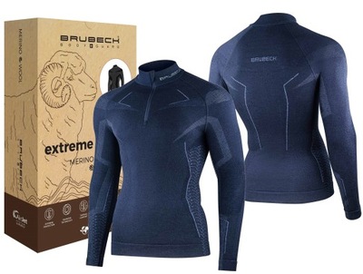 BRUBECK MEN EXTREME MERINO WOOL PALAIDINĖ TERMINĖ -L 