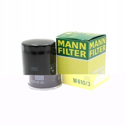 FILTRO ACEITES MANN W610/3  