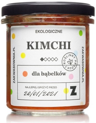 Kimchi dla bąbelków bio 300 g zakwasownia