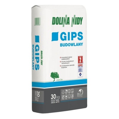 Gips Budowlany 30 kg Dolina Nidy