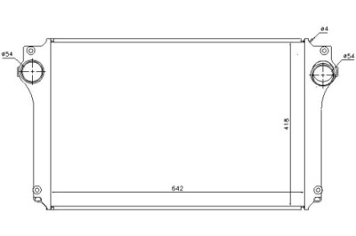 Интеркулер toyota avensis corolla verso 2.0d/2.2d фото №1