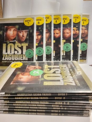 Lost dvd, zagubieni dvd, sezon trzeci, 7 dvd