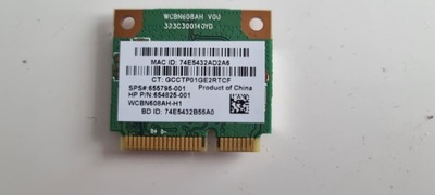 KARTA SIECIOWA WI-FI 654825-001 HP PAVILION G6