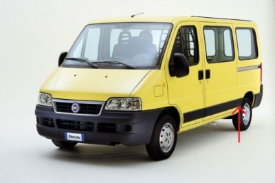 CITROEN JUMPER 2002-2006 Leiste Schutzleiste Seitlich links neu | thumb 3