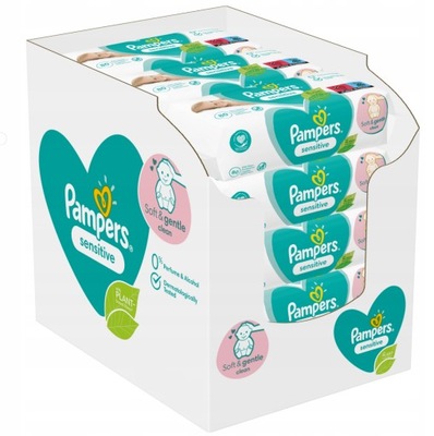 Chusteczki nawilżane Pampers Sensitive 24 x 52 *1248 szt*