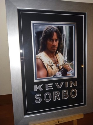 Kevin Sorbo oryginalny autograf z filmu Hercules