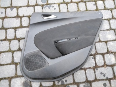 Обшивка обивка дверь правый задняя opel astra iv фото №1