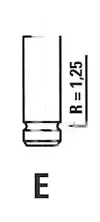 FRECCIA R6131/RNT КЛАПАН ВЫПУСКНОЙ 