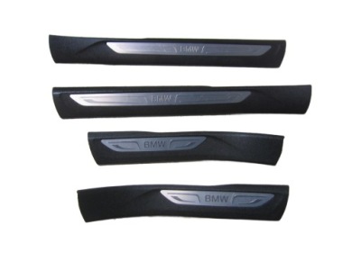 Bmw x5 f15 f16 накладки накладки порог перед задняя хром schwarz защита 7329463 фото №1