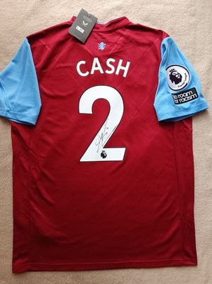 Koszulka Aston Villa 22/23 MATTY CASH autograf
