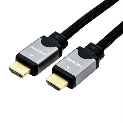 Kabel HDMI High Speed Ethernet M/M czarny 5m
