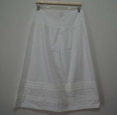 H&M spódnica biała midi bawełniana lato 38 M M176